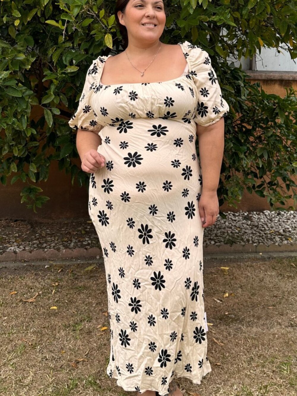 ASOS Size 16 open back dress